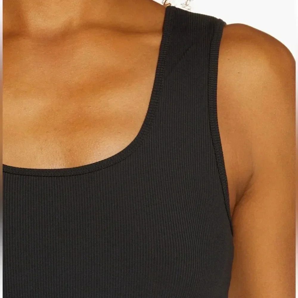 Zella Square neck ribbed tank - Picture 3 of 6